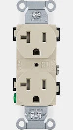 20A 125V DECORA LT ALMND TP DU