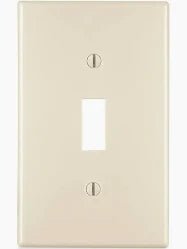 IVORY 1G SWITCH PLATE
