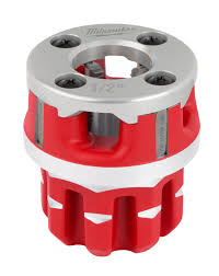 Milwaukee Compact 1/2" ALLOY NPT Portable Pipe Threading Forged Aluminum Die Head