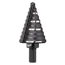 #5 Step Drill Bit, 1/4" - 1-3/8" by 1/8"