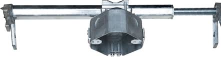 1-Gang Adjustable Steel Box Support Bracket
