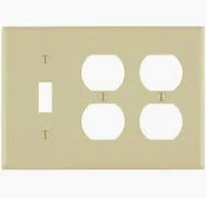 IVORY 3G 1 SWITCH/2 RECEP