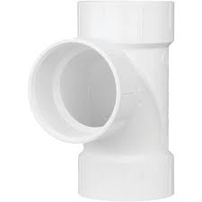 Streamline® 06415, Tee, Flush, 3 in nominal, Hub x Hub x FNPT end style, SCH 40/STD, PVC, Domestic