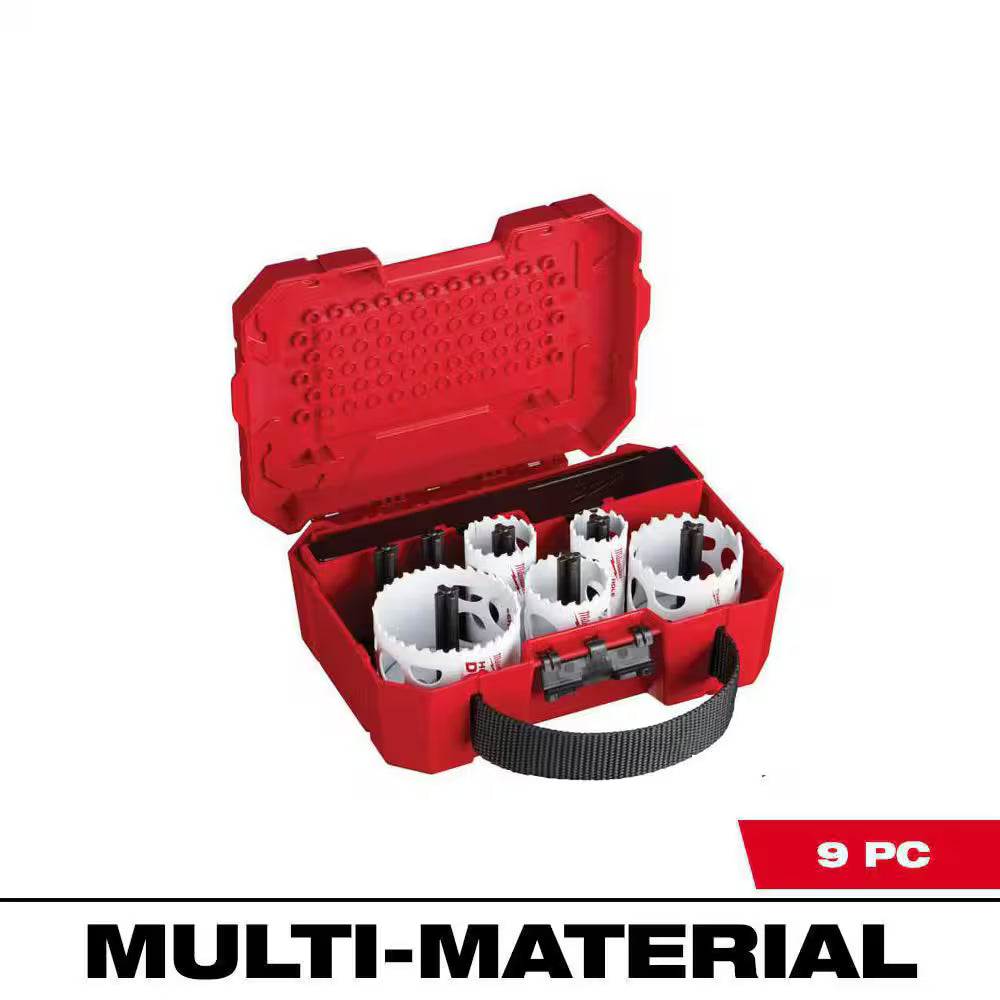 HOLE DOZER™ Large Diameter Hole Saw Kit - 9PC