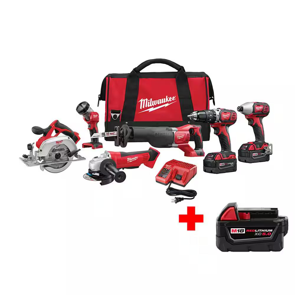M18™ Cordless 6-Tool Combo Kit