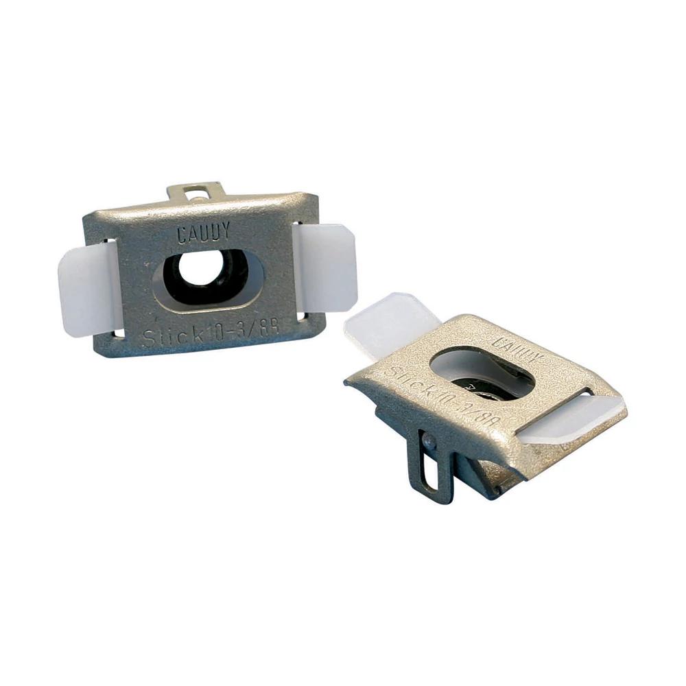 nVent CADDY SLICK250 Slick Nut, 1/4-20 Thread, 400/100/250 lb Static Load, 4 ft-lb Torque, For Use With ERISTRUT® Standard Strut Channel, Polyamide/Spring Steel