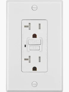 20A 125V GRN SMART LOC GFI REC