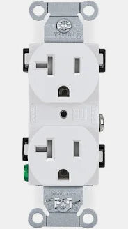 20A 125V BRN T/P DUPLEX RECPT