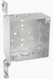 4 SQ BOX WLD 2-1/8 DP 1/2-3/