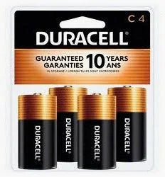 DURA 4PK C Alk Battery