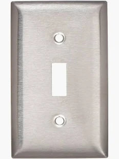 1 GANG SS SWITCH PLATE