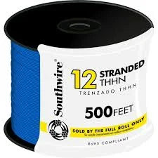 THHN STRANDED 10 BLUE