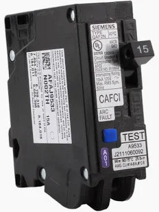 BRKR QAF2 AFCI 1P 120V 15A
