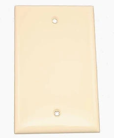 IVORY SINGLE GANG BLANK