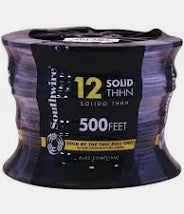THHN STRANDED 12 BLACK