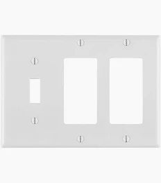 WHITE 3G 2 GFI/1 SWITCH
