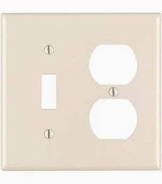2G LT ALMND TOGGLE/DUPLEX RECP