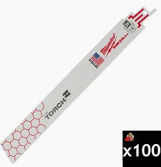 9" 14 TPI SAWZALL® Blades (Bulk - 100 Pk)