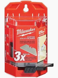 50 PC Carton Utility Knife Blades w/ Dispenser