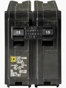 15A DP Circuit Breaker