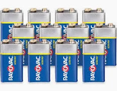 Rayo 8PK 9V Pro Battery