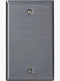1 GANG SS BLANK PLATE