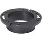 4X4 DWV Closet Flange W/ADJ Metal Ring HUB DWV