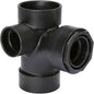 3X3X3X2ABS SAN T W/2LS OUTLET