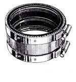 4 HEAVY DUTY NO HUB COUPLING