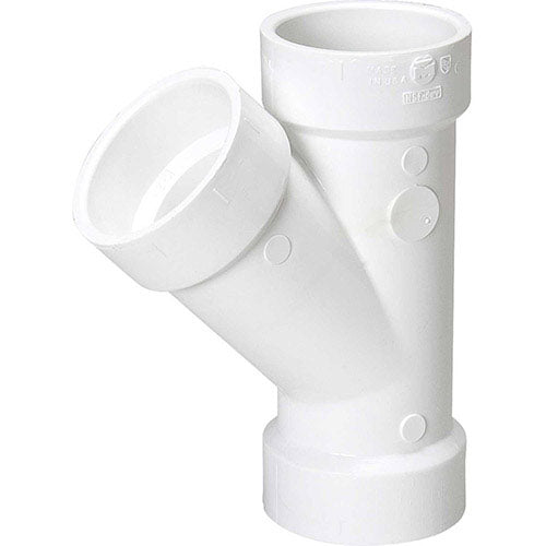 PVC DWV WYE