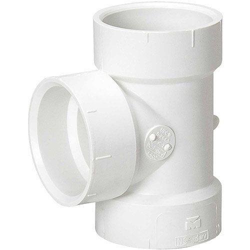 PVC DWV VENT TEE