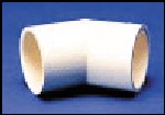 1/2 CPVC CTS 45 ELBOW SS
