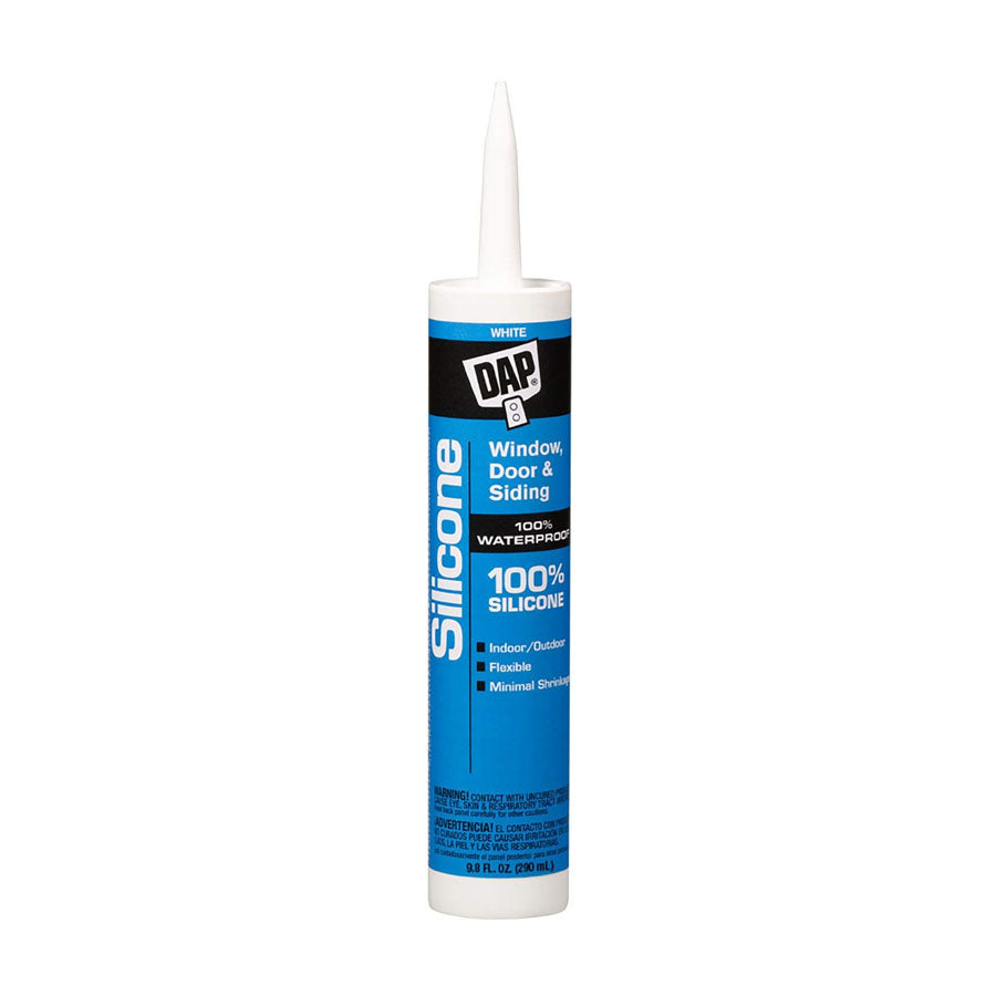 10 OZ SILICONE CAULK WH