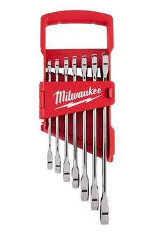 7pc Ratcheting Combination Wrench Set - SAE
