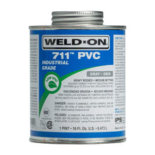 PINT 711 PVC GLUE GRAY IPS