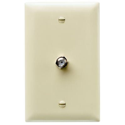 IVY 1G Coax Wall Plate