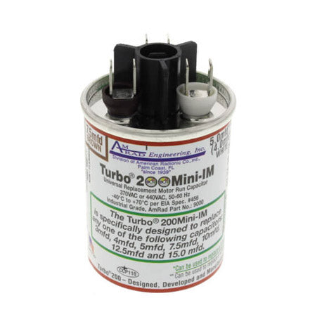 TURBO 200 MINI 2.5/5/7.5 MFD