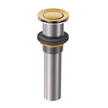 POP-UP DRAIN WITH OVERFLOW