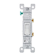 TOGGLE SWITCH 1-POLE WH