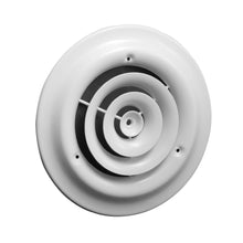 6" RND CEILING DIFFUSER/WH