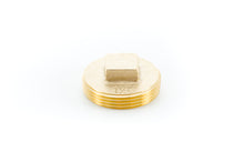 1-1/2 RAISED HEAD BRASS PLUG