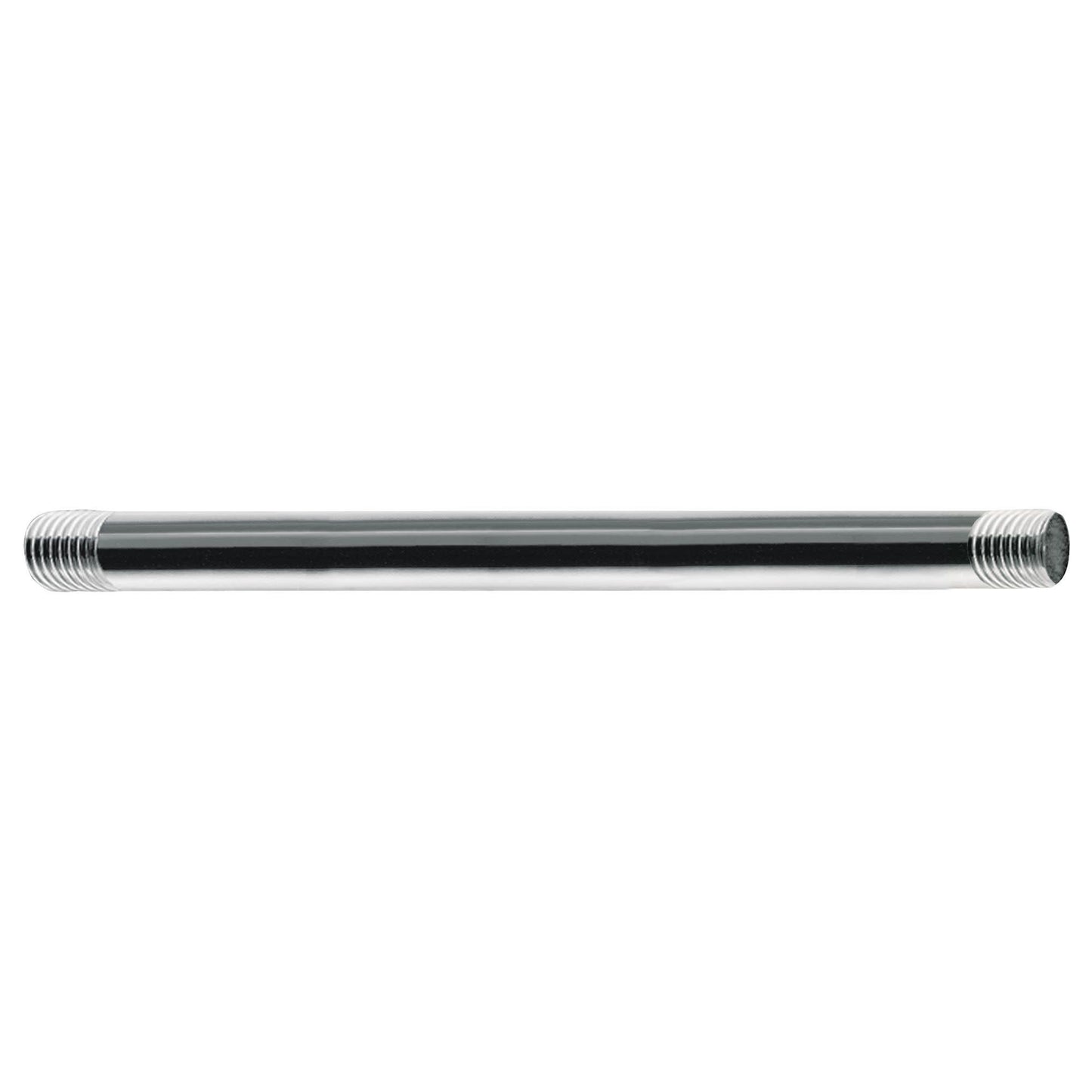 Extended Straight Overhead Shower Arm, 12-Inch, Chrome