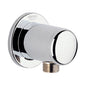 CHROME 1/2" WALL UNION