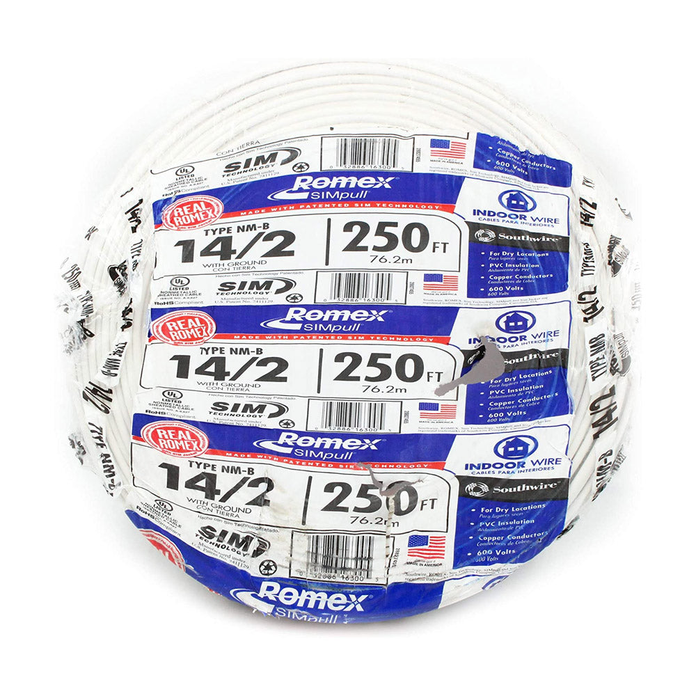 250' ROLL OF 14/2 ROMEX