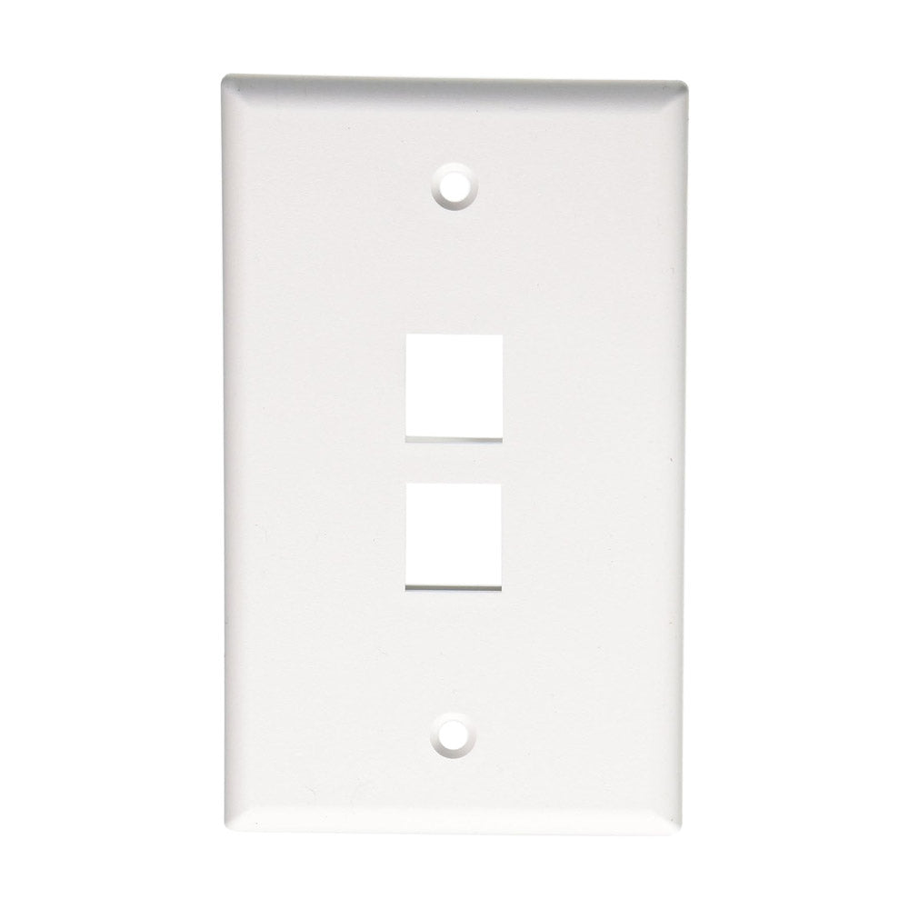 2-PORT QUICKPORT WHT.PLT.
