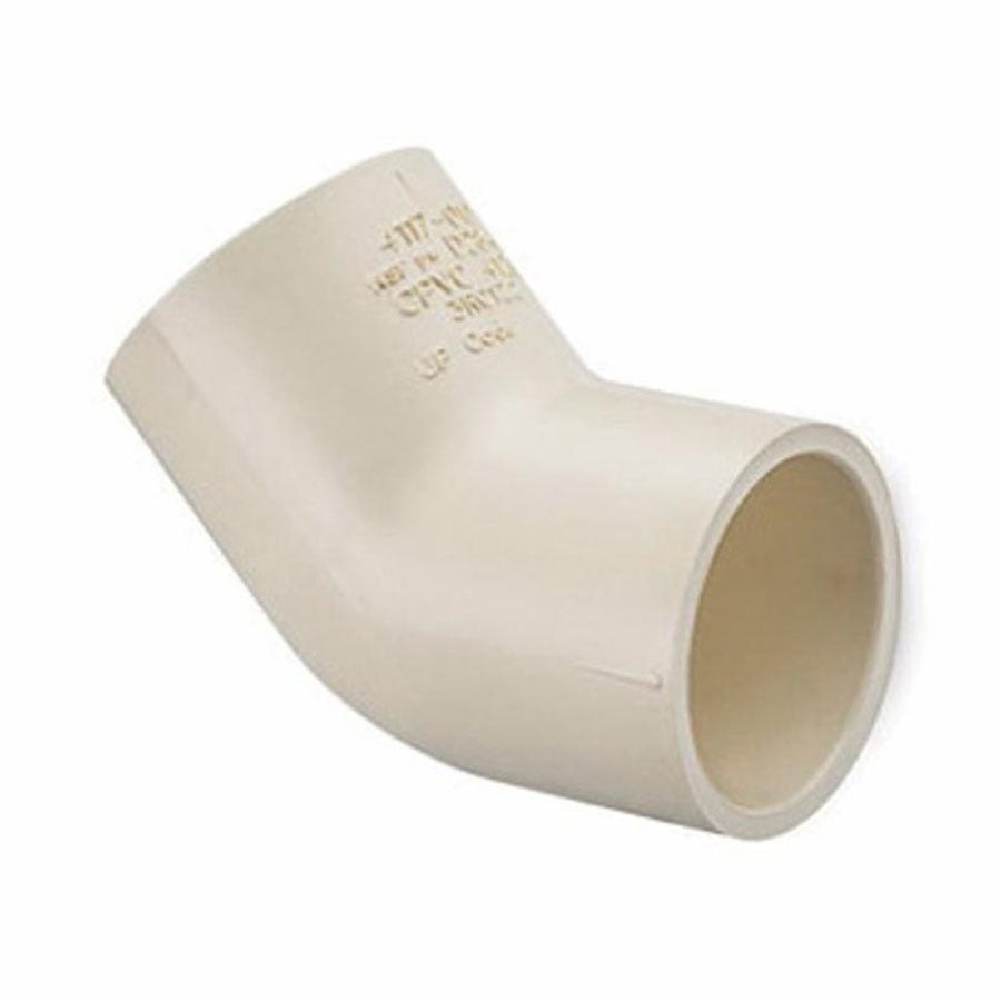 3/4 CPVC CTS 45 ELBOW SS