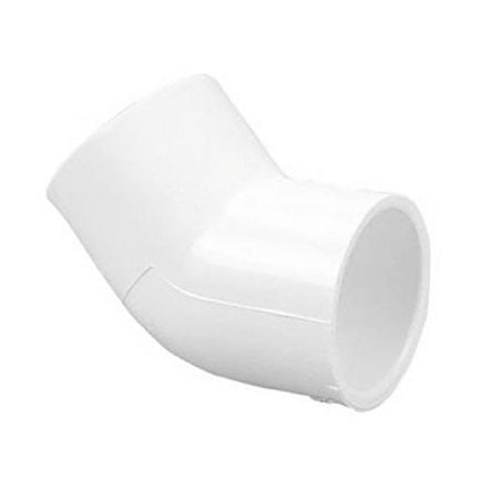4 PVC 45DEG ELBOW SS 417-040