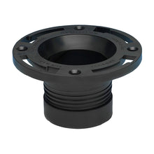 4" TWIST-N-SET ABS FLANGE