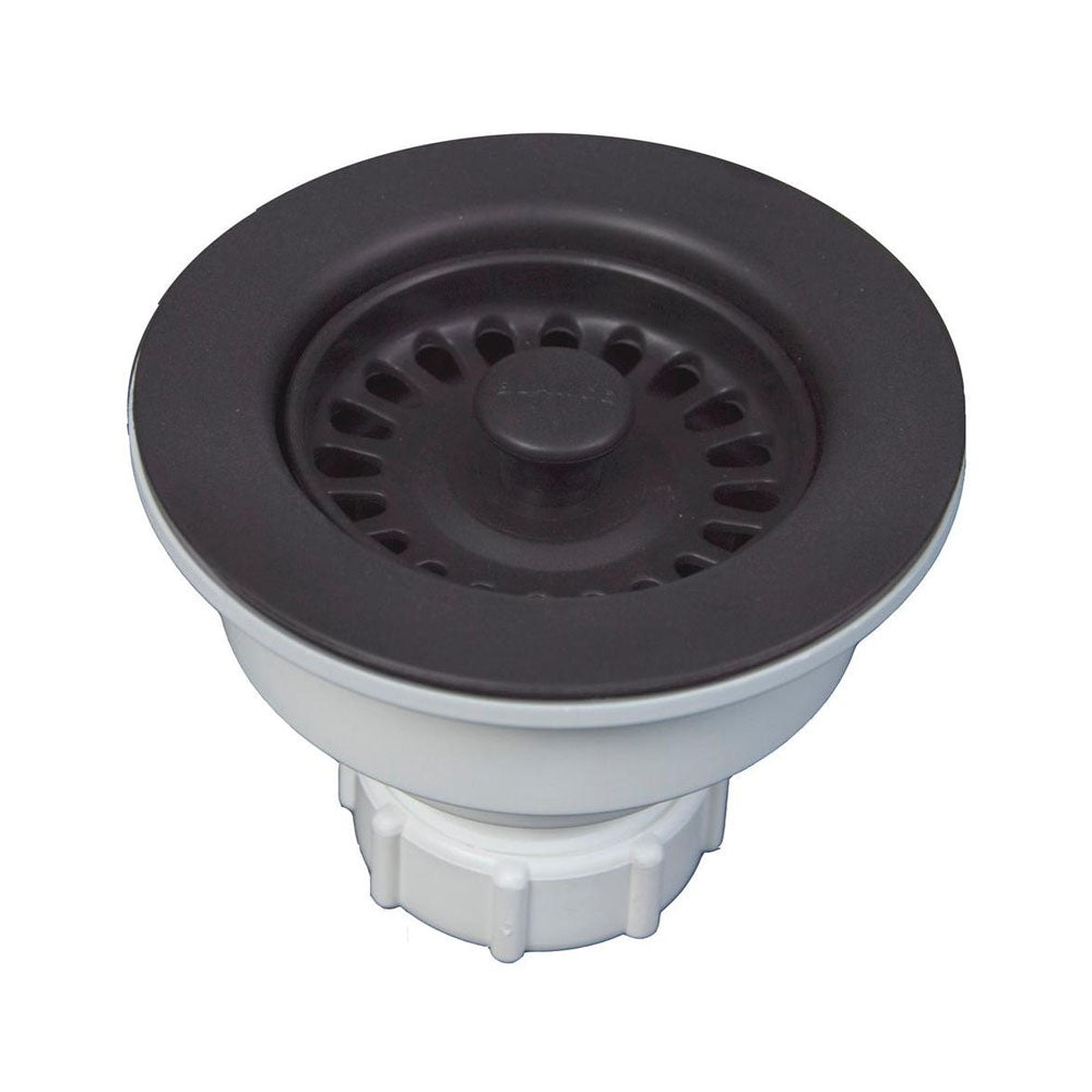 SILGRANIT-Matched Kitchen Drain Basket Strainer, 3.5"