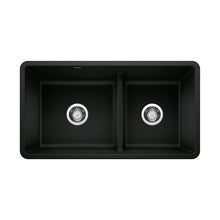 Precis Coal Black 60/40 Reversible Kitchen Sink